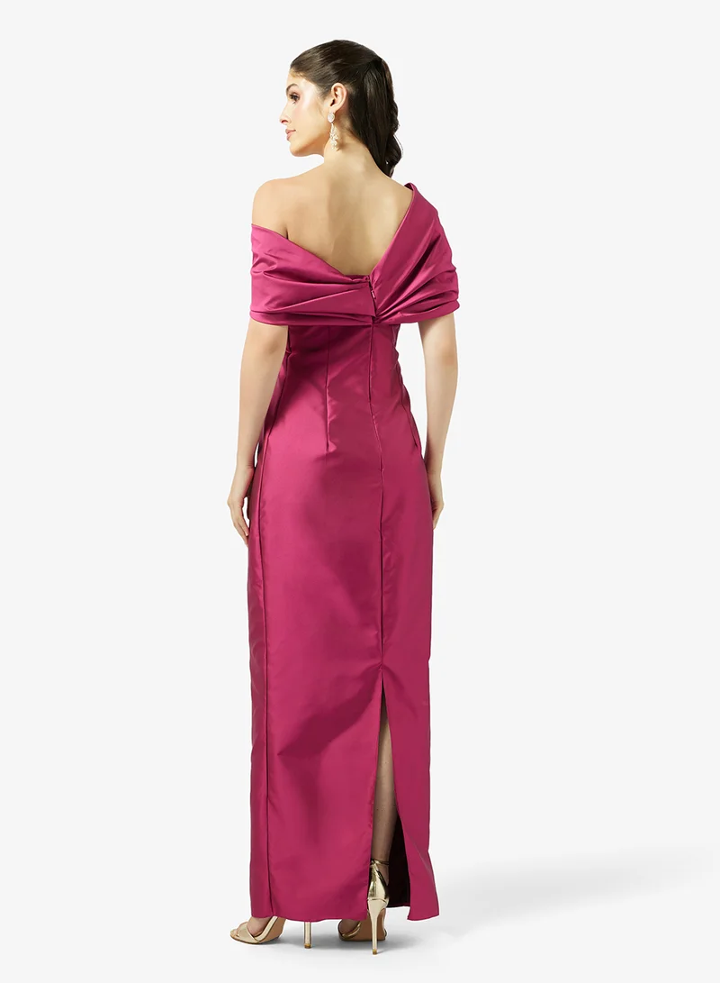 Namshi x Off Shoulder Evening Gown